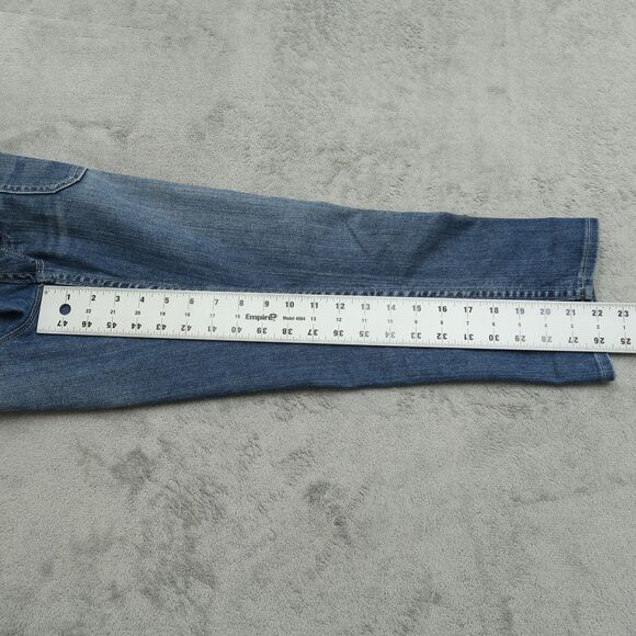 Old Navy Jeans Women's 6 Blue Low-Rise The Diva Capri Denim Pants 22" Inseam - Picture 14 of 14